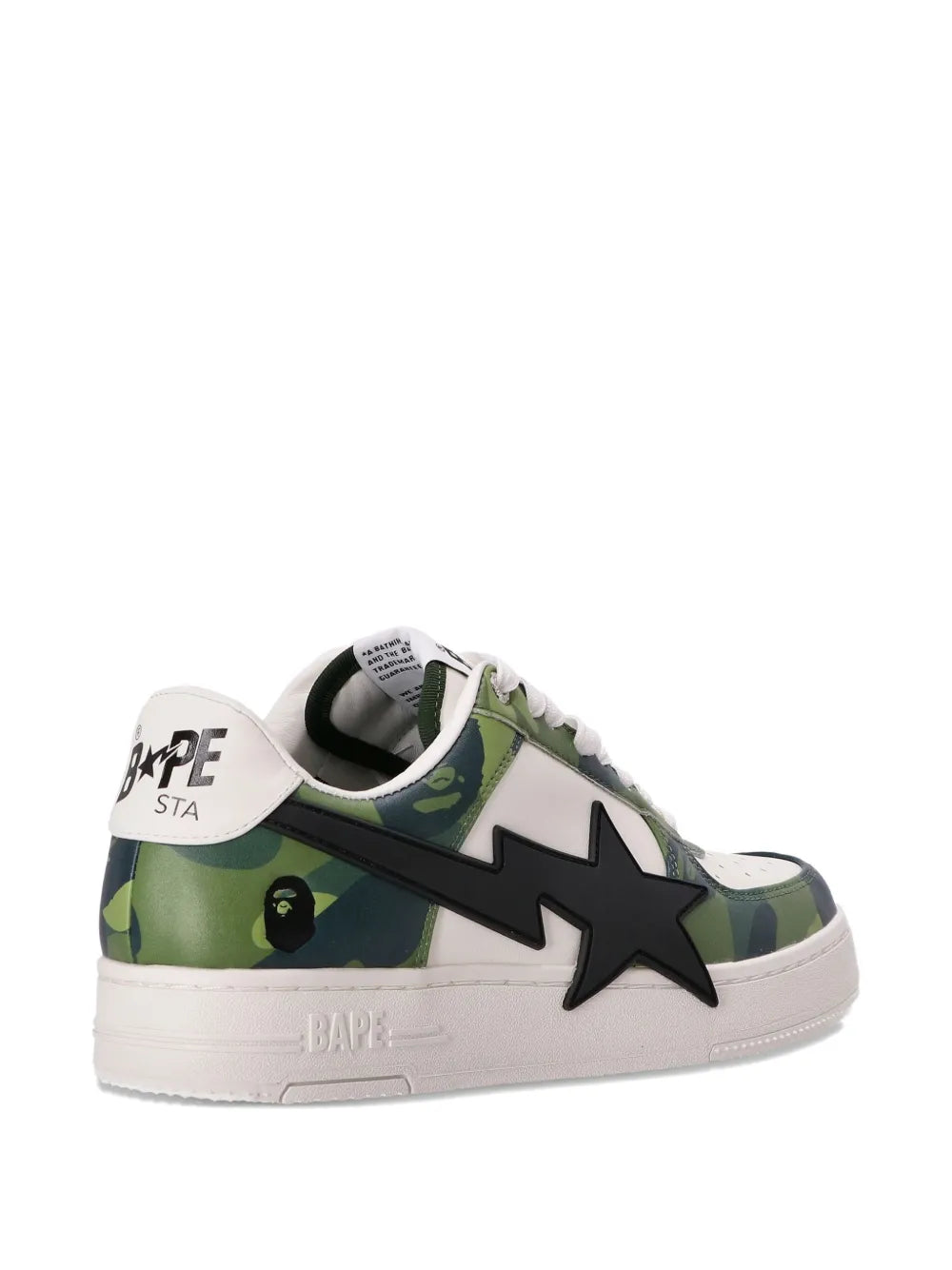 A Bathing Ape?Camouflage Star Sneakers