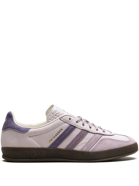 adidas X Kith Classics Gazelle Indoor Ash Purple Sneakers