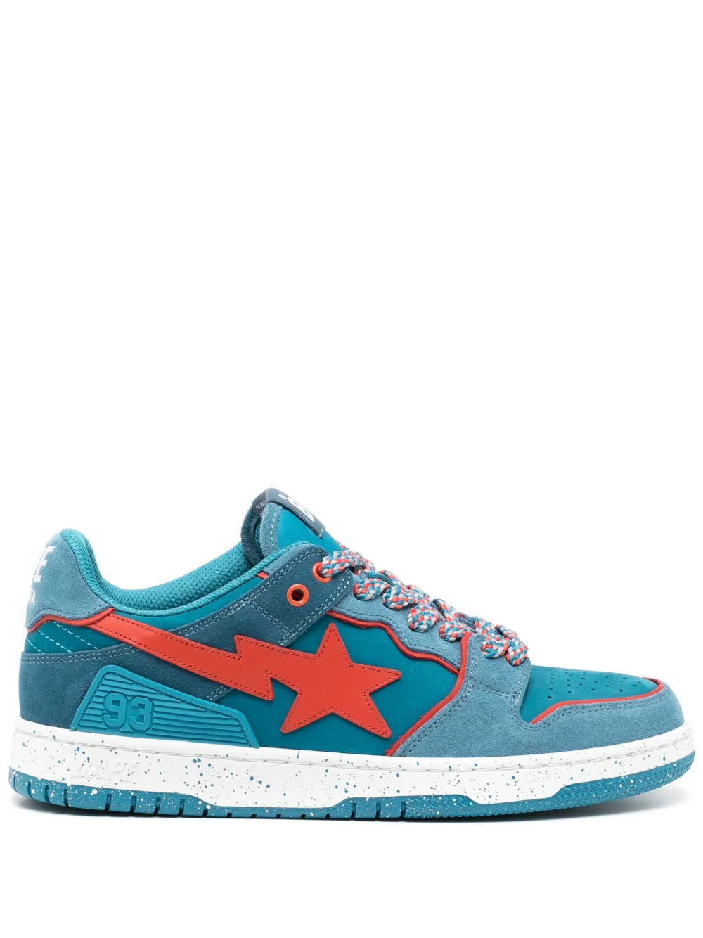 A Bathing Ape?Sk8 Sta Panelled Sneakers