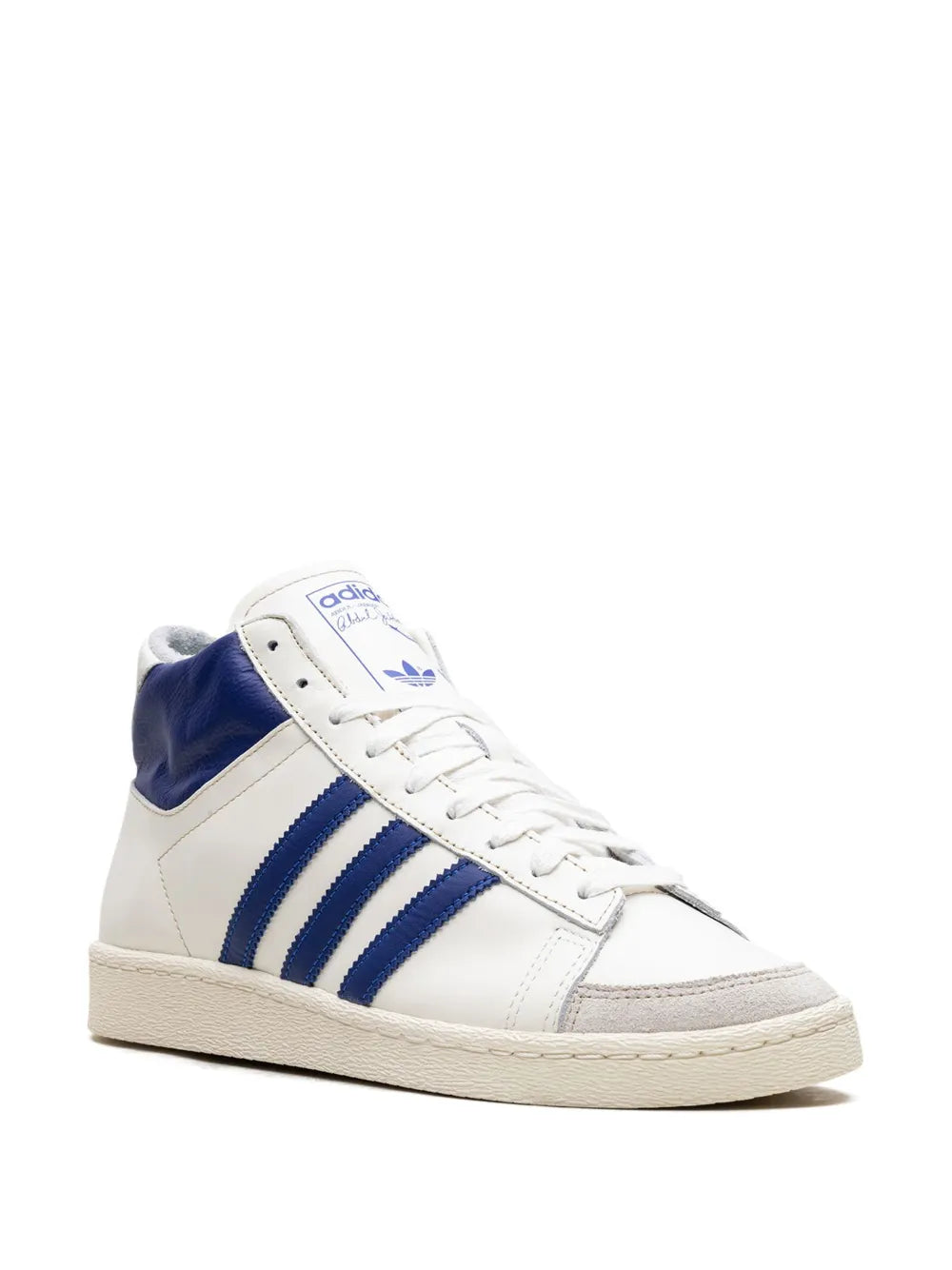 adidas Jabbar Hi Off White/Collegiate Royal Sneakers