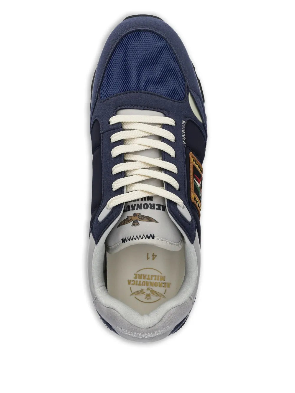 Aeronautica Militare Patch-Detail Sneakers