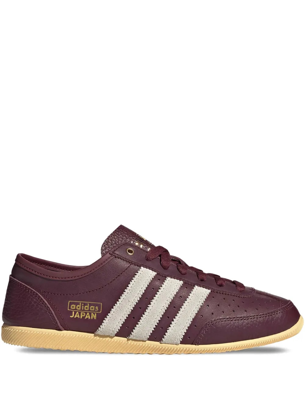 adidas Japan Decon Three-Stripe Leather Sneakers