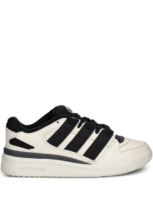 adidas Three-Stripes Leather Trainers
