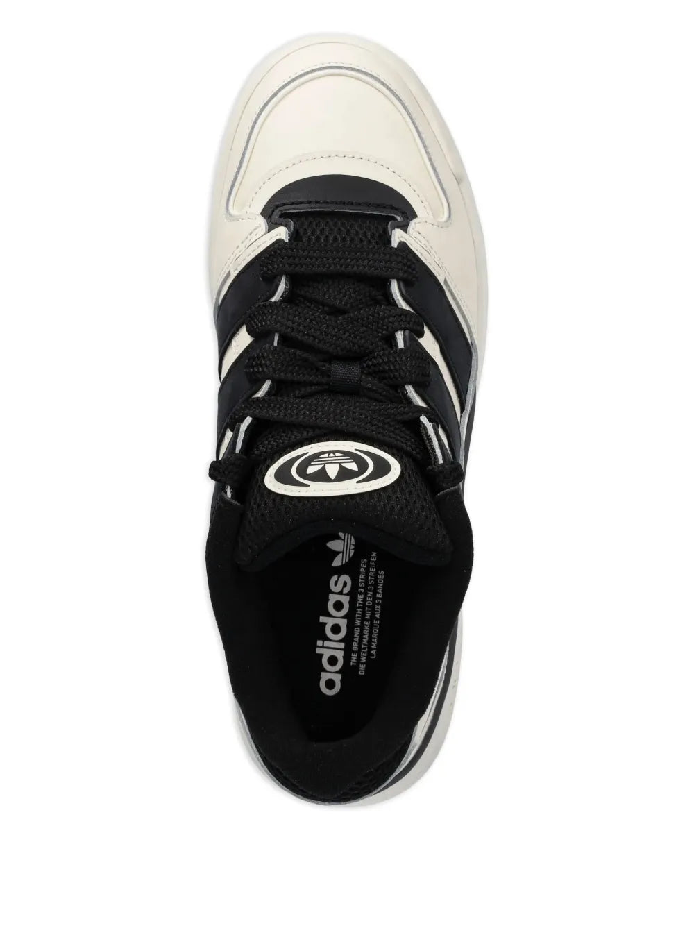adidas Three-Stripes Leather Trainers