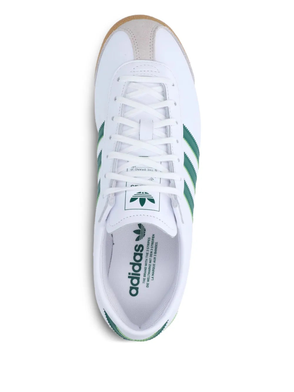 adidas 70S Italian Three-Stripe Leather Trainers