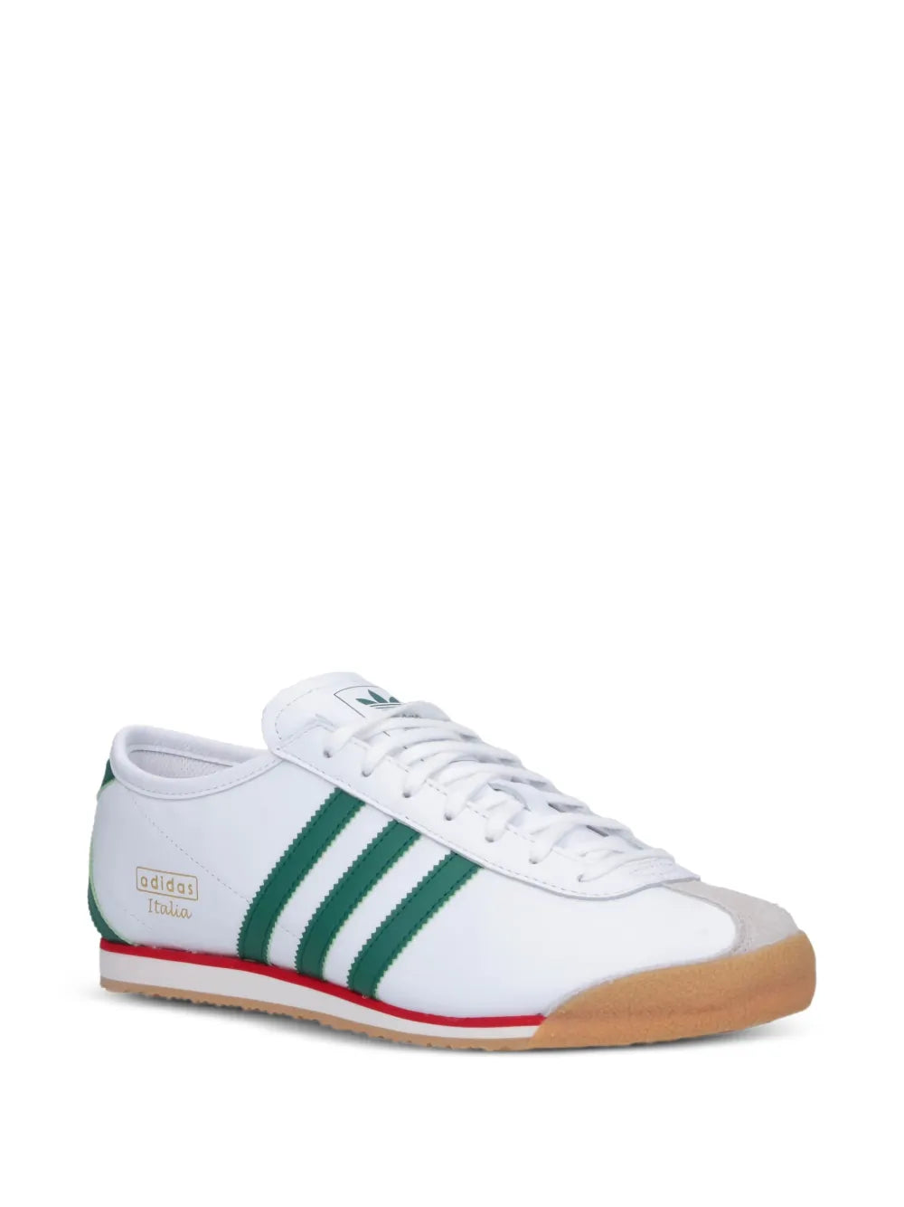 adidas 70S Italian Three-Stripe Leather Trainers