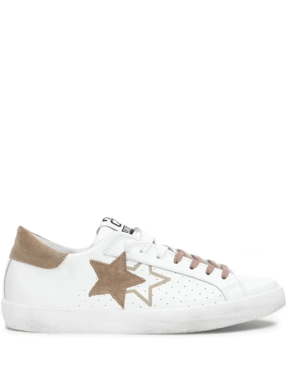 2 Star Prime Star Lace-Up Sneakers