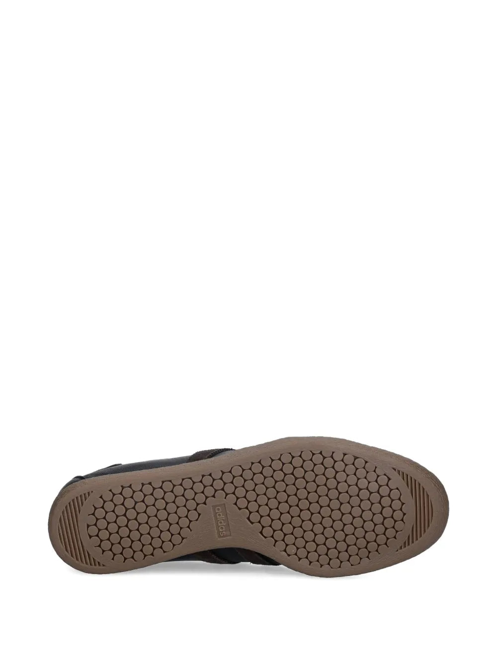 adidas Tobacco Three-Stripe Lace-Up Sneakers